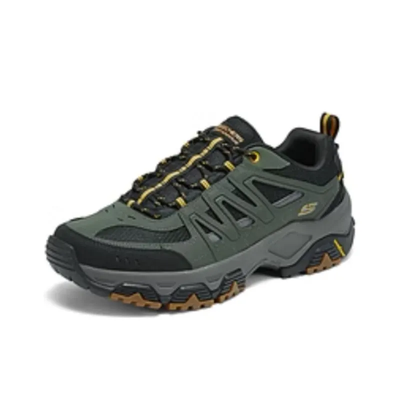 Skechers OUTDOOR MENS Cushioning Anti Slip And Wear Resistant Coverage Low Top Trekking Shoes Men's Green-2