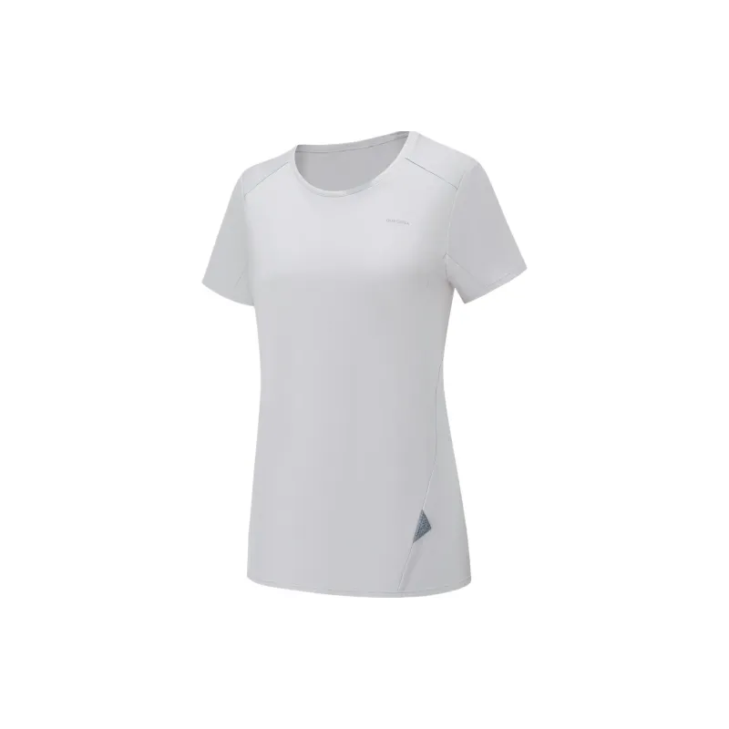 DECATHLON Regular T Shirt Women's Zinc Gray-2