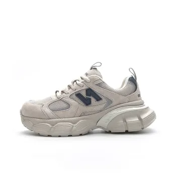 Ruomini Low Top Chunky Sneakers Women's Gray Blue