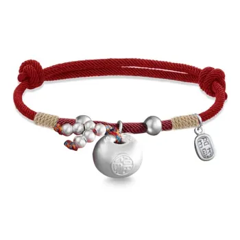 Lang Wind S999 Fine Silver Bracelets Women's