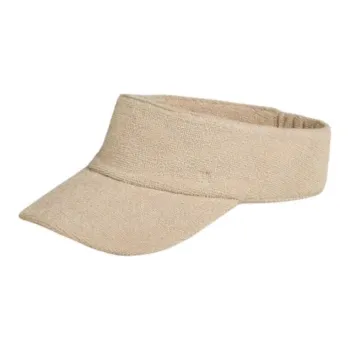 HERMES Towel Fabric 100% Cotton Sun Protection Hats Men's Khaki