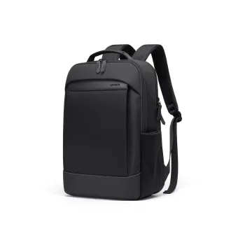 SEPTWOLVES Fabric Abrasion Resistant Water Repellent Backpack QPL Regular Unisex Black