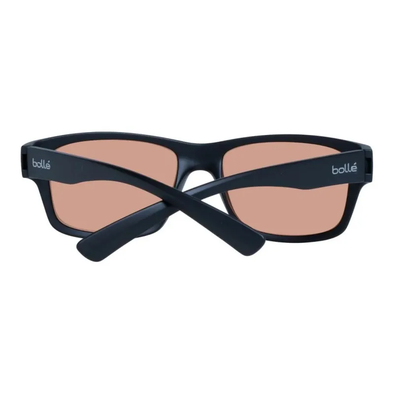 BOLLE Plastic Rectangular Sunglasses Women's Black-2