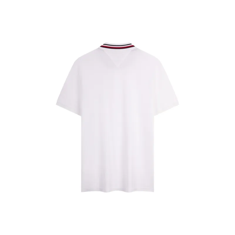 Tommy Hilfiger Logo embroidered Polo Shirt-11