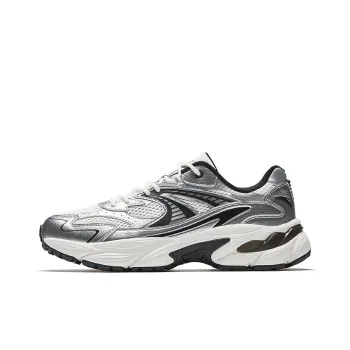 Anta AT802 Low Top Casual Shoes Men's White Silver Black