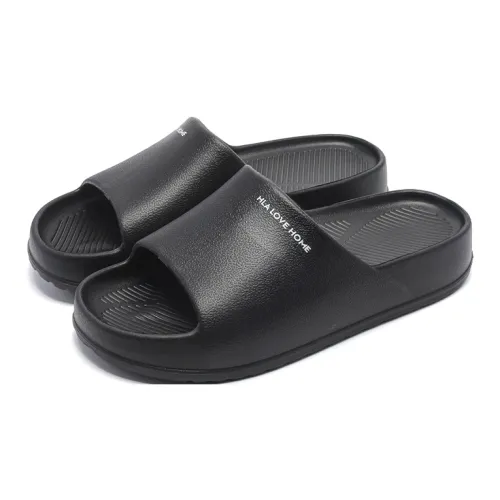 HLA Summer Platform Squashy And Bouncy Feeling Men's Sandals Bathroom Bathing Home Indoor Slippers Couple's Sandals