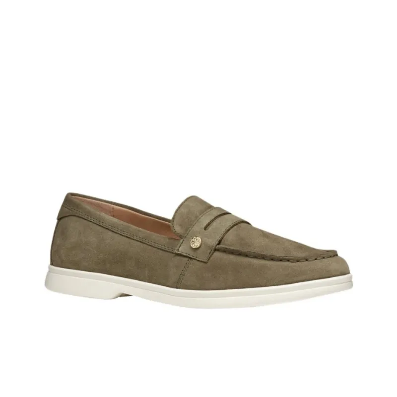 GEOX Xand 3 Loafers Women's Dark Green-2