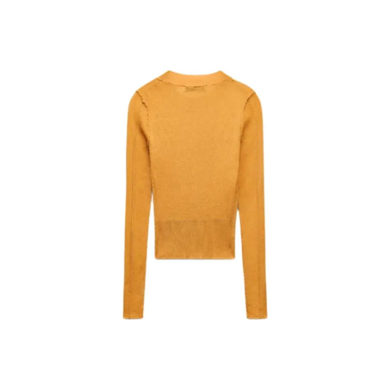 ZARA x And Wander SS25 Knitwear Women's Yellow-1