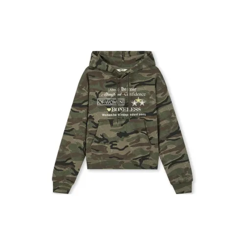BONELESS Sweatshirts Women's Camouflage