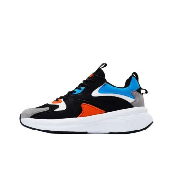 PONY Anti Slip Wear Resistant Low Top Casual Running Shoes Men's Black