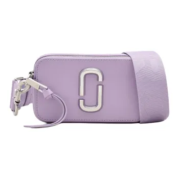 MARC JACOBS Leather Crossbody Bag Women's Lilac