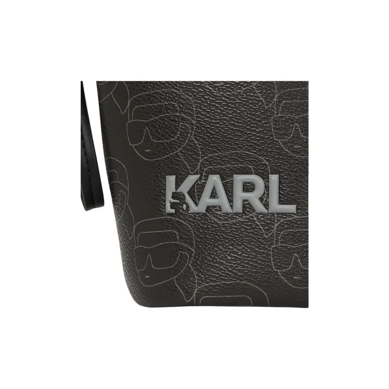 Karl Lagerfeld Small Ikon Monogram Tote Bag-2