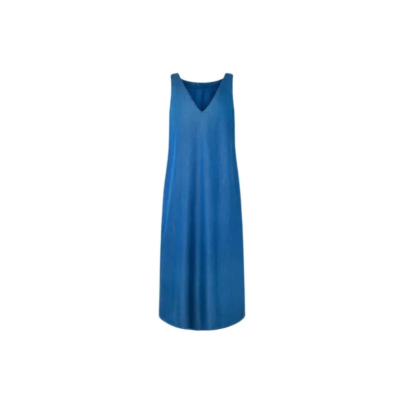 Pepe Jeans Sleeveless Dress Women's Blue-1