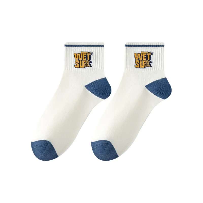 Cotton Gene Mid-Calf Socks Men's 4 Pack-5
