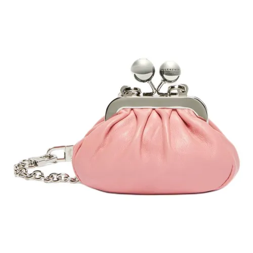 WEEKEND MaxMara Sheepskin Handbag Nano Women's Pink
