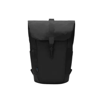 DESCENTE BLEU Woven Fabric Backpack Unisex Black