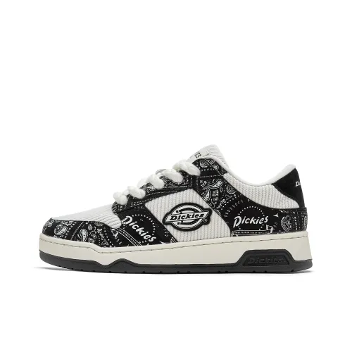 Dickies Low-Top Skateboard Shoes Men's Black White