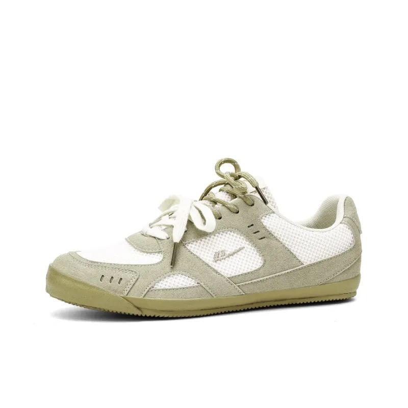 Warrior Wear-resistant And Lightweight Low-Top Casual Shoes Unisex Gray Beige Khaki-3