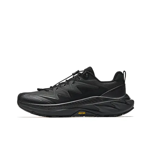Anta Wild PRO Anti Kayano Wear Resistant Low Top Casual Running Shoes Men's Basic Black