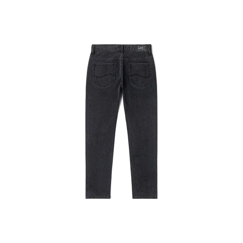 Lee SS25 Jeans Men's Black Gray Color-1