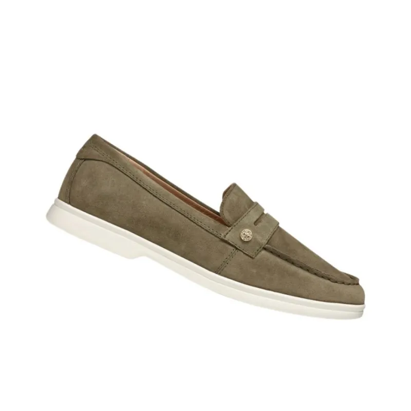 GEOX Xand 3 Loafers Women's Dark Green-3