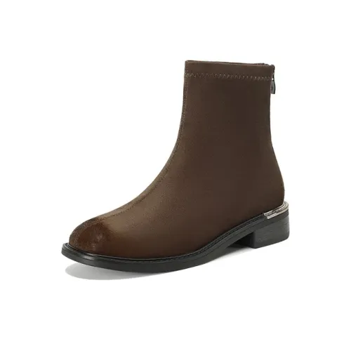 【dme】 Ankle Boots Women's Army Green