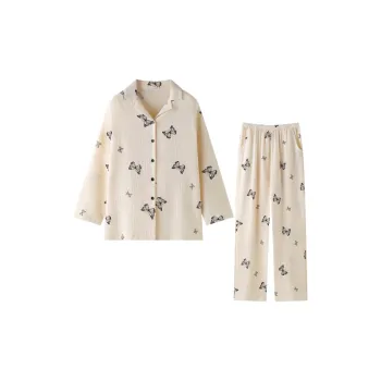 MEITENG Pajama Set Women's Apricot