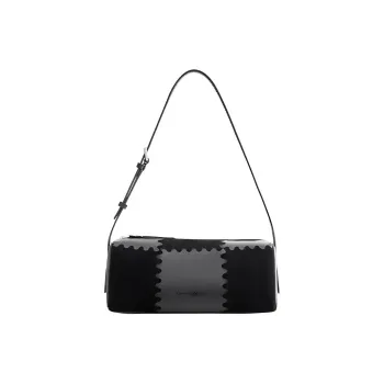 ORANGE CUBE Cow Leather Shoulder Bag, Baguette Bag, One Shoulder Handbag Small Size Women's Multicolor