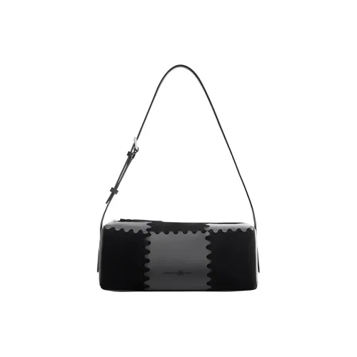 ORANGE CUBE Cow Leather Shoulder Bag, Baguette Bag, One Shoulder Handbag Small Size Women's Multicolor