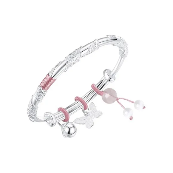 UZIID S999 Fine Silver Bangles Women's-0