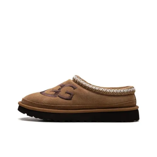 UGG Tasman Logo Slip-Resistant Low-Top Casual Shoes Women's Chestnut