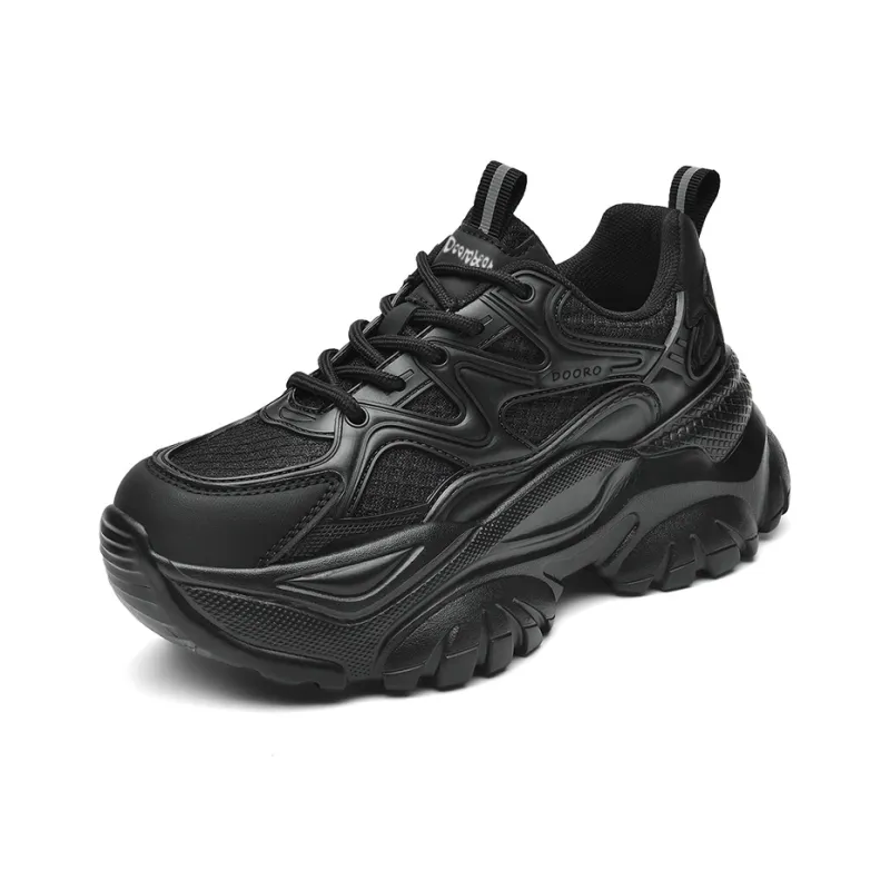 Budding Bear Anti Slip Wear Resistant Breathable Height Increasing Low Top Chunky Sneakers Women's Box-7