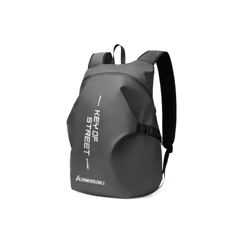 Kawasaki Fabric Backpack Luggage Bag Regular Unisex Black/Gray/Camouflage-9