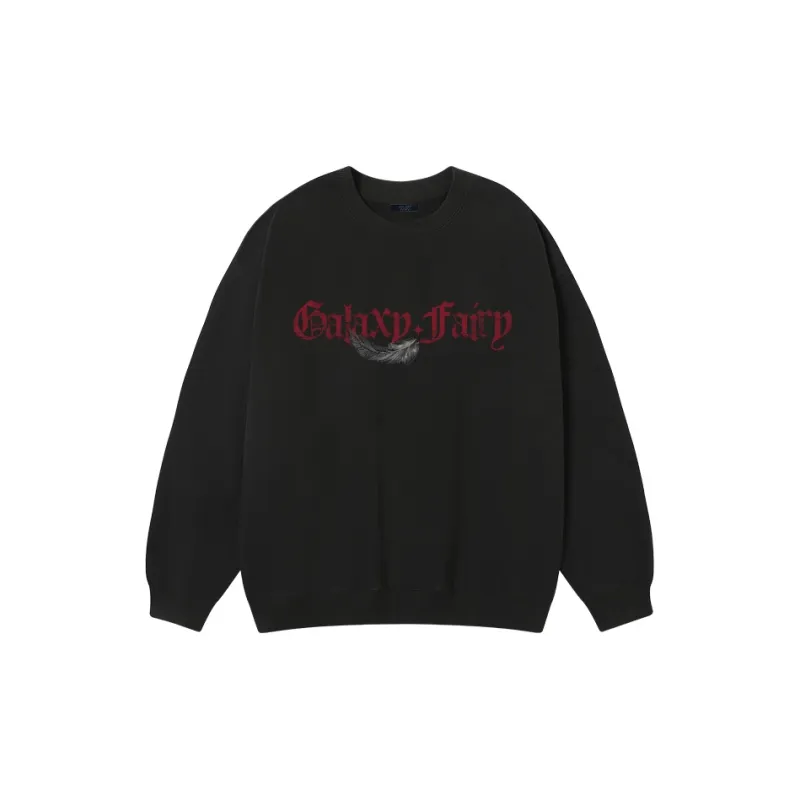 GALAXY FAIRY Sweatshirt Unisex Black-1