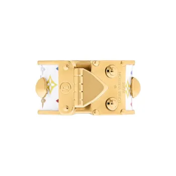 LOUIS VUITTON Metal Rings Women's White