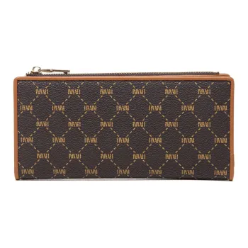 SEPTWOLVES Artificial Leather Wallet Women's Coffee