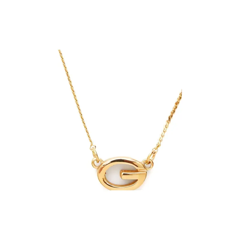 Givenchy 2000s G Logo Necklace-2