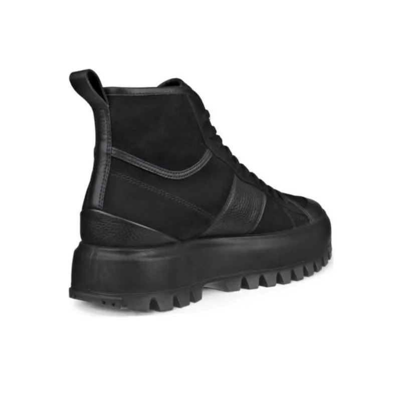 Ecco STREET ACE RUGGED High Top Casual Shoes Men's Black-3
