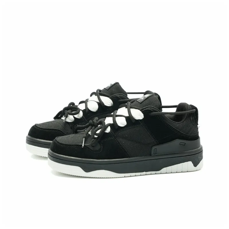 KAAVER OTTO Cushioning, Abrasion Resistant, Height Increasing Low Top Skateboard Shoes Unisex-2