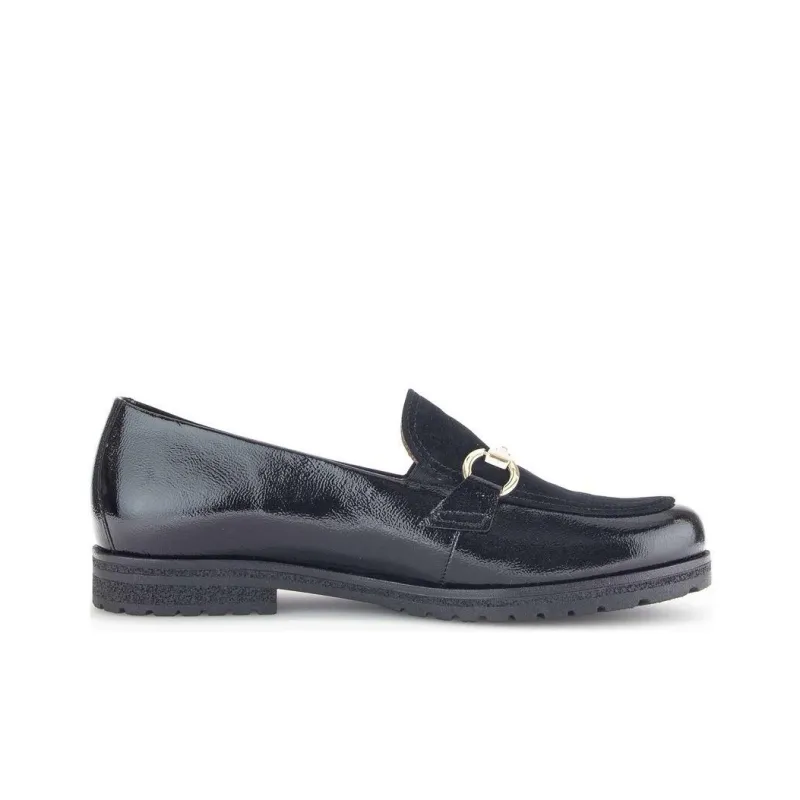 Gabor Comfort Loafers 2.5cm Women's Black-2