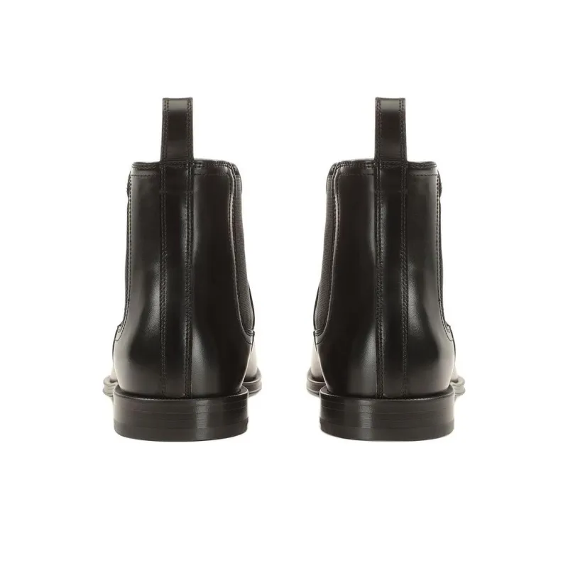 SERGIO ROSSI Sr Ryan Ankle-Length Chelsea Boots Men's Black-4