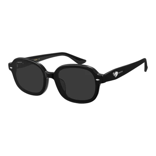 MUJOSH Astral Series Plate And Metal Oval UV Protection Correcting Small Frame Sunglasses Unisex