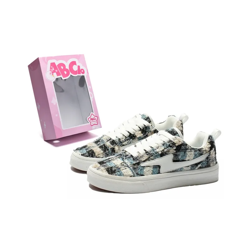 ABCIO Non-slip Lightweight Low-Top Skateboard Shoes Unisex-11