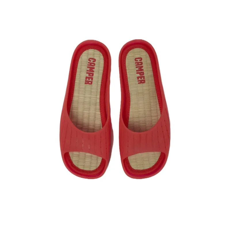 CAMPER Slip Resistant Slide Slippers Women's Red-2