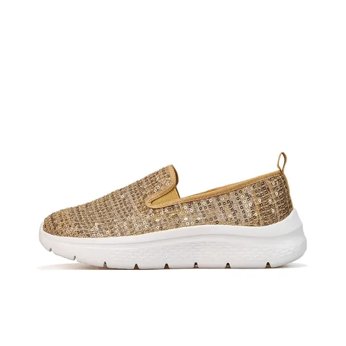 Joy&Mario Breathable Lightweight Height Increasing Low Top Casual Shoes Women's