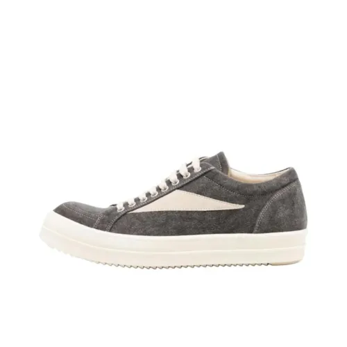 Rick Owens DRKSHDW Porterville Low Top Skateboard Shoes Women's Gray