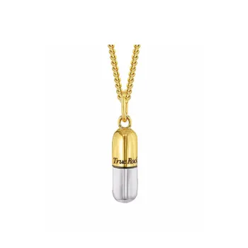 True Rocks Mini Pill Pendant Necklace