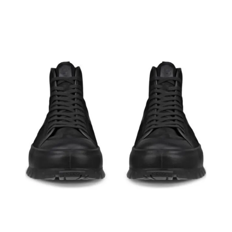 Ecco STREET ACE RUGGED High Top Casual Shoes Men's Black-4