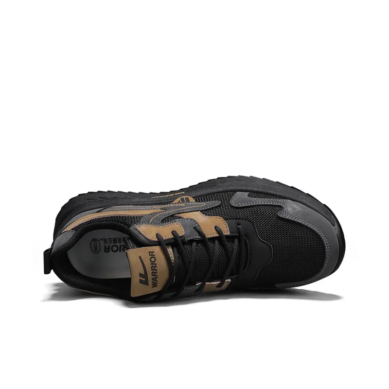 Warrior Cushioned Height Increase Wear-Resistant Lightweight Running Shoes Men's-11
