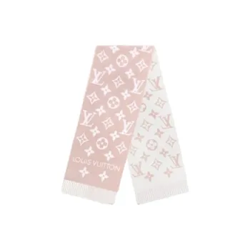 LOUIS VUITTON Wool Knit Scarves Women's Multicolor